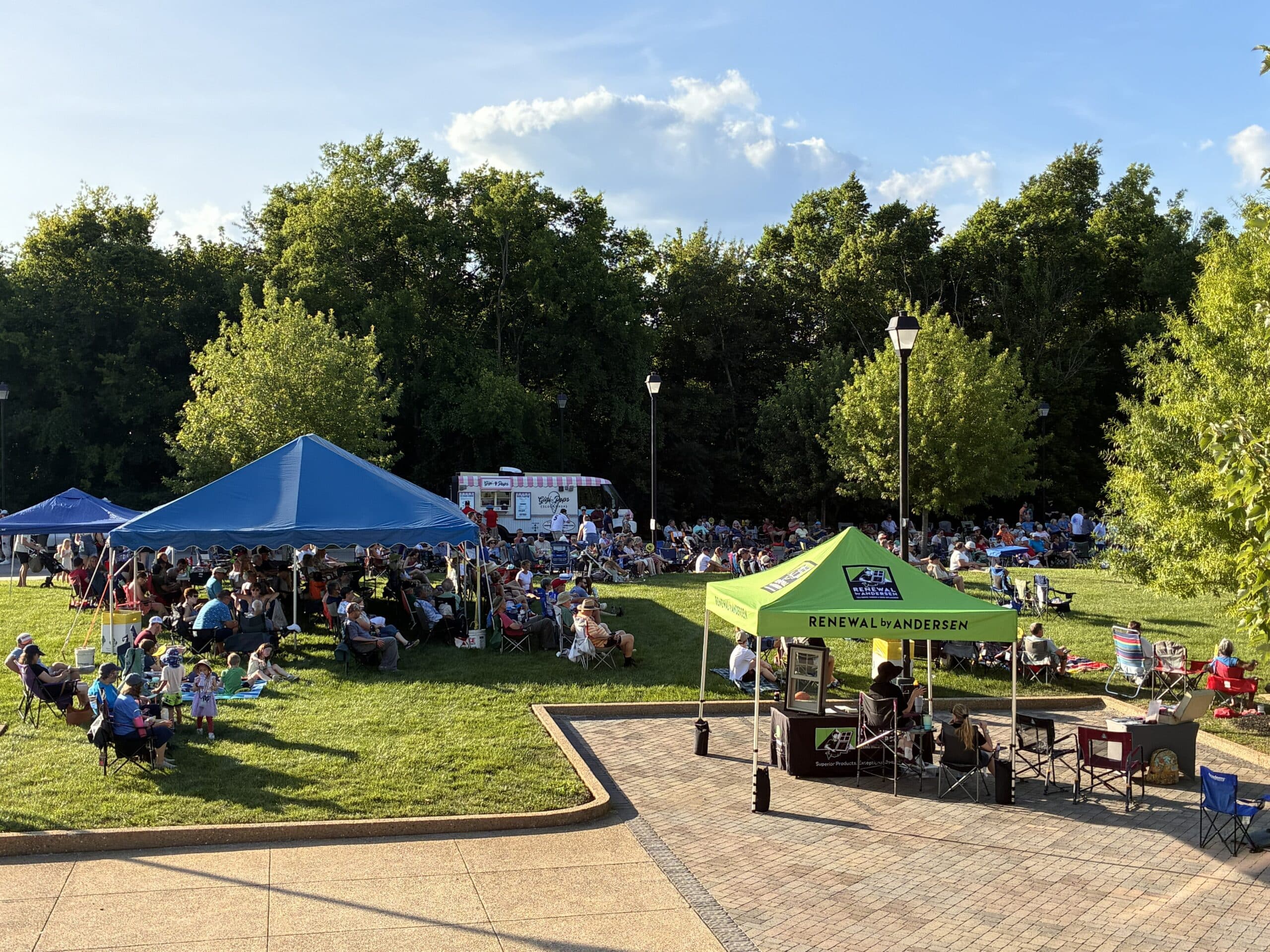 Bluegrass Concert at McGill Plaza in Farragut