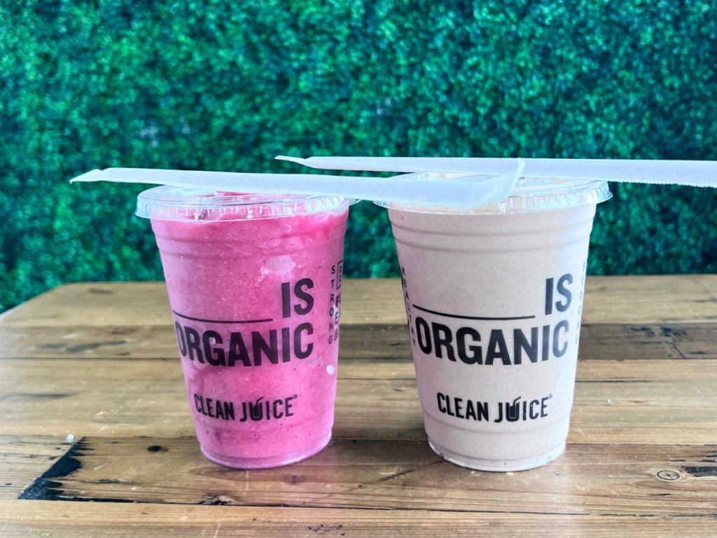 drinks from Clean Juice