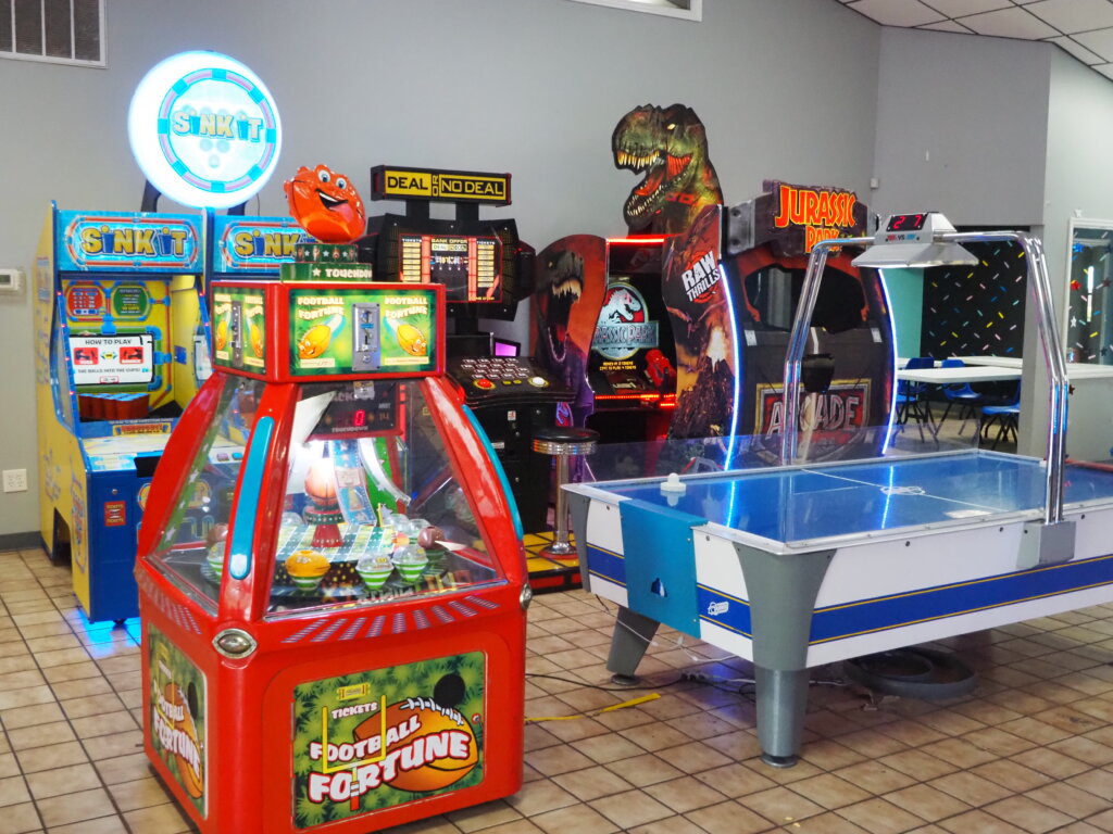arcade games, fun for father's day