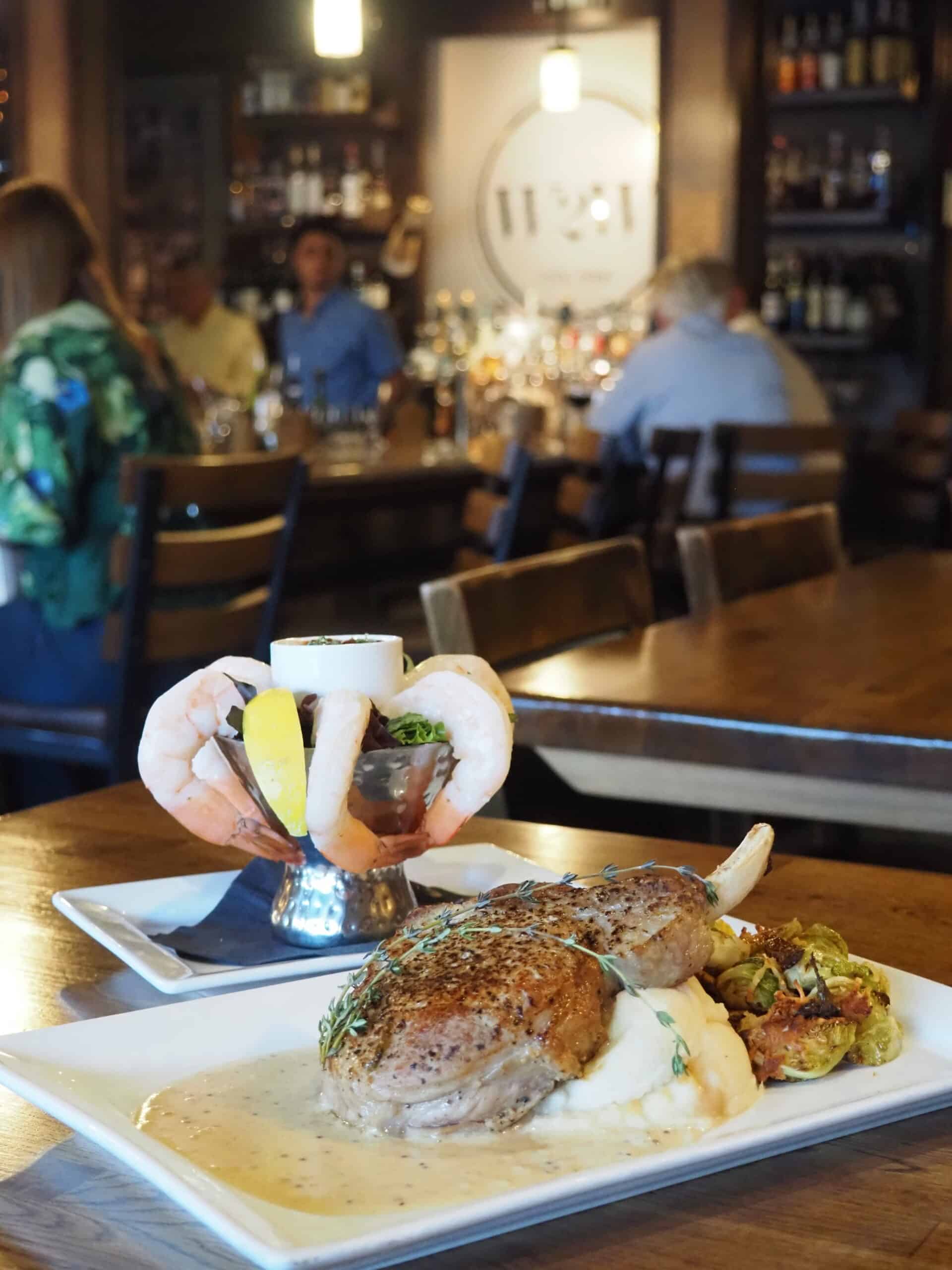 Food at Water into Wine in Farragut