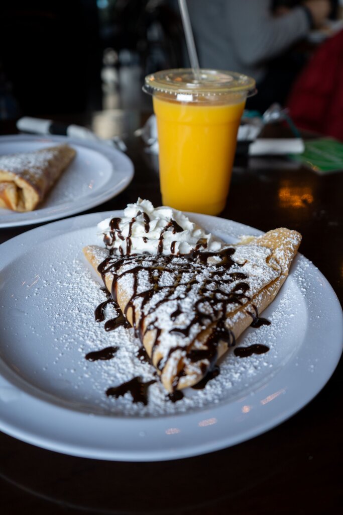 French Market Creperie, crepes