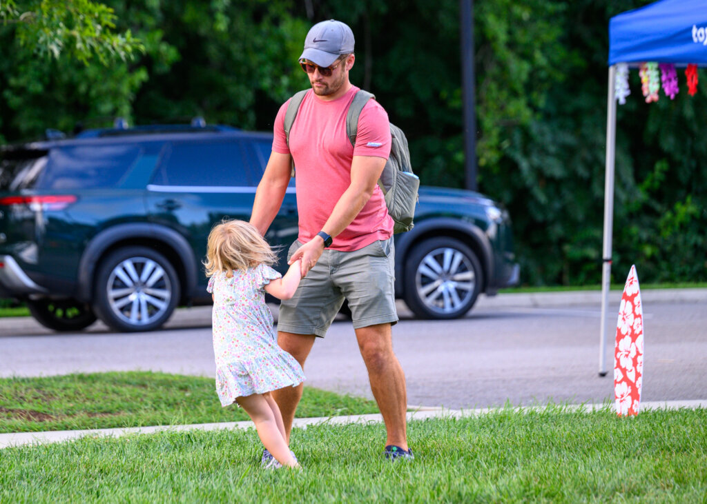 Dad and Daughter Dancing